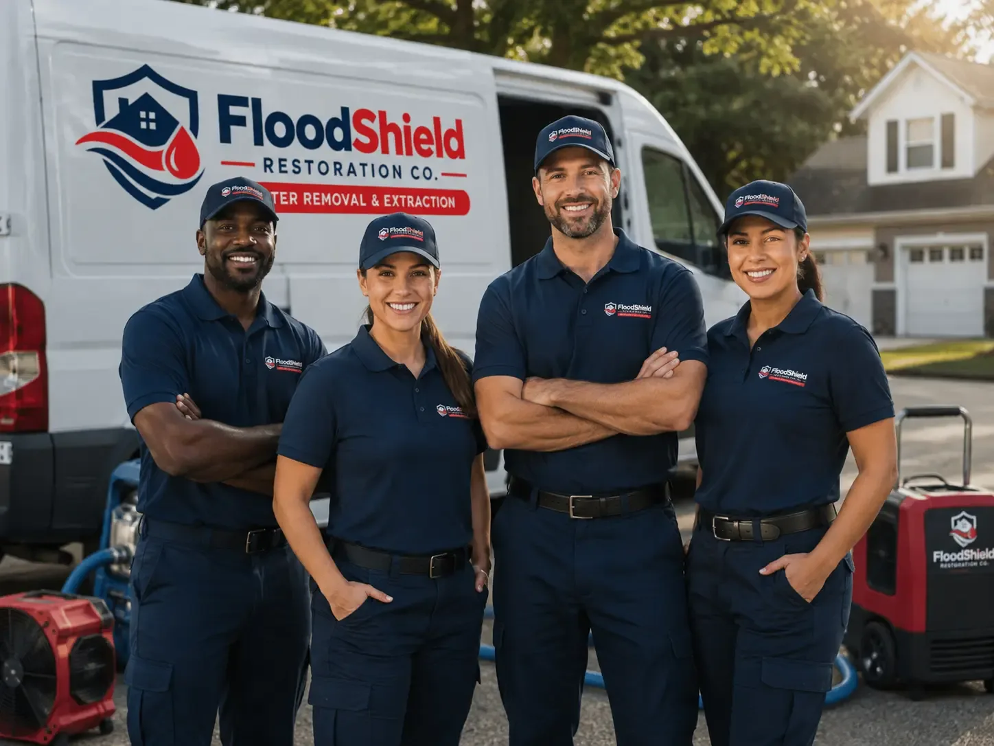 Flood Damage Restoration company in Williamsburg, NM